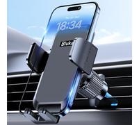 Blukar Porta Cellulare Auto, Supporto Porta Telefono Auto per Bocchette dell'Aria con Rilascio con un Clic, Accessori Interni Automobili Compatibile con iPhone 16 Pro Max/16 Pro/16/15/14/13