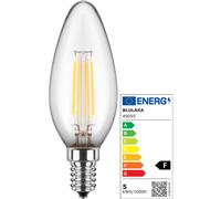 BLULAXA® Lampada a filamento LED a forma di candela C35 / E14