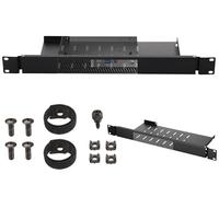 Blulu Mini supporto a rack compatibile con custodia Dell Optiplex Micro Form Factor, ripiano per server rack incernierato 1U per armadio da 19"