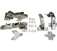 Blum 1,3 cm Overlay, kit cerniera telaio frontale per armadi ad angolo torta