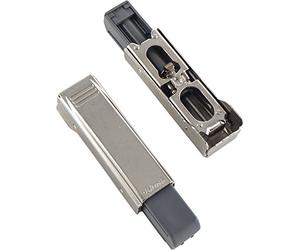 Blum 973A0500 OTION-Ammortizzatore per Porte e mobili con Chiusura Softclose per Cerniere angolari retrofitting Contenuto Buffer, 10 pezzi, Set di 10