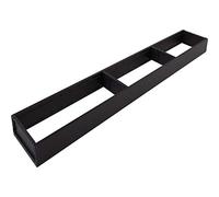 BLUM AMBIA-LINE - Telaio sottile per cassetto, 100 mm, NL650 mm, acciaio nero carbonio opaco