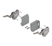 Blum Aventos HK S Tip-On 220-500 - Set di cerniere per sollevamento pesi, colore: grigio chiaro