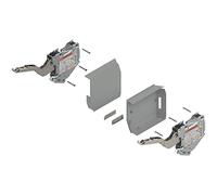 Blum Aventos HK S Tip-On 400-1000 - Cerniera pieghevole per sollevamento, colore: Grigio chiaro