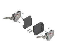 Blum Aventos HK S Tip-On 960-2115 - Cerniera per sollevamento pesi, set di supporti per sollevamento pesi, colore: grigio scuro