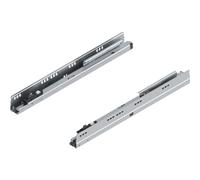 Blum BLUMOTION M - Estrattore per cassetti, montaggio laterale con chiusura morbida, colore: argento/nero, in lega di acciaio, 400 mm, 30 kg
