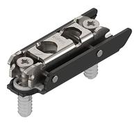 BLUM CLIP ONYX piastra di montaggio eccentrico dritta, acciaio, EXPANDO, distanza 3 mm