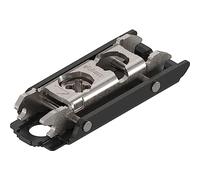 BLUM CLIP ONYX piastra di montaggio eccentrico dritta, acciaio, viti, distanza 0 mm