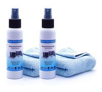 Blum Manufaktur - 2 detergenti per display da 100 ml + 2 panni in microfibra da 30 x 30 cm. Un detergente per schermo per tutti i display.