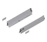 Blum Tandembox Antaro M - Set di binari per cassetti, 1 paio, 30 kg, 500 mm, completamente estraibile, colore grigio