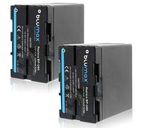 Blumax 2 batterie per Sony BP-U60, 5200 mAh, sostituisce BP-U30, BP-U60, BP-U90, BP-U95