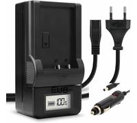 BLUMAX Caricabatteria Veloce per CANON LP-E6 LP-E6N EOS 6D 7D MK II III IV LC-E6