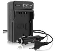 Blumax Caricatore per Sony NP-BG1 NP-FG1 compatibile con Sony CyberShot DSC HX20V HX10V HX9V HX7V HX5V H90 H70 H55 WX10 WX1 caricatore casa auto USB