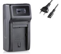 Blumax Caricatore rapido LCD sostituisce Sony NP-F970 / NP-F960 Turbo Charger | compatibile con Sony NP-F970 NP-F960 NP-F990 NP-F550 NP-F750 NP-FM50 NP-FM500H NP-FM500 Nero