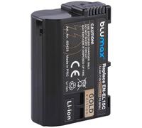 Blumax EN-EL15c - Batteria dorata, 2250 mAh, compatibile con Nikon Z5 Z6 II Z7 II