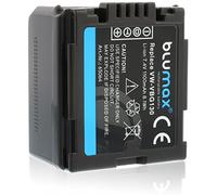 Blumax - Set professionale per panans onic VW-VBG130 (1100 mAh 100% su misura con Infochip)