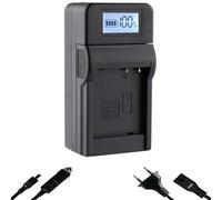 blumax Speed Charger per batterie Panasonic DMW-BLG10 / DMW-BLG10E / DMW-BLE9 E/BP-DC15 E - Caricabatterie compatibile con Lumix DMC-GF6 GX7 III GX80