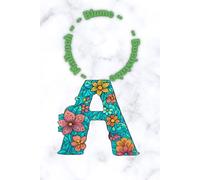 Blumen-Buchstaben-Malbuch: Das florale Alphabet