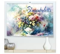 Blumenbuketts (hochwertiger Premium Wandkalender 2026 DIN A2 quer), Kunstdruck in Hochglanz: Zauberhafte Blumen, eine Freude für das ganze Jahr.