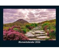 Blumenkalender 2026 Fotokalender DIN A5: Monatskalender mit Bild-Motiven aus Fauna und Flora, Natur, Blumen und Pflanzen