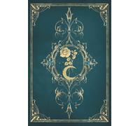 Blumenmond: Liniertes Notizbuch - 120 Seiten - Magie Grimoire Mond