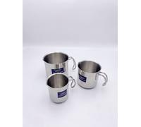 Blumenthal Bavaria Set 3 Bollilatte In Acciaio Inox 18.10 Con Triplo Fondo