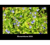 Blumenträume 2026 Fotokalender DIN A3: Monatskalender mit Bild-Motiven aus Fauna und Flora, Natur, Blumen und Pflanzen