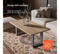 Blumfeldt UrbanFodge U - Gambe del tavolo | Design moderno | Per progetti fai-da-te | Portata di 200 kg