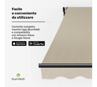 CloudShade - Tenda parasole | Controllo intelligente | Protezione UV | Montaggio a parete