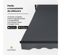 CloudShade - Tenda parasole | Controllo smart | Protezione UV | Montaggio a parete