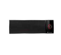 Blumfeldt Cosmic Beam 2200W Stufa Infrarossi da Parete Nero