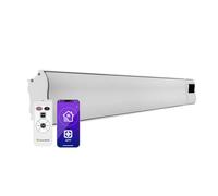 Blumfeldt Cosmic Beam Smart 2400W Stufa Infrarossi da Parete Bianco