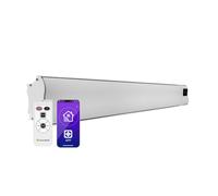 Blumfeldt Cosmic Beam Smart 3000W Stufa Infrarossi da Parete Bianco