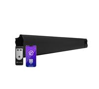 Blumfeldt Cosmic Beam Smart 3000W Stufa Infrarossi da Parete Nero