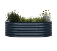 Blumfeldt Curvbox 150x60x43 cm Fioriere rialzate Antracite