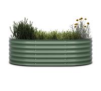 Blumfeldt Curvbox 150x60x43 cm Fioriere rialzate Verde
