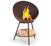 Blumfeldt Fireball 66cm In piedi Braciere da giardino con griglia Ruggine