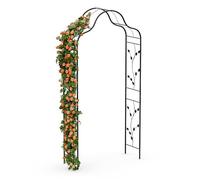 Blumfeldt FloraBelle Cupola - Arco per rose | Motivi floreali decorativi | Resistente alle intemperie | Supporto per rampicanti