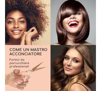 Forbici per capelli Visionaire Premium super affilate incl. custodia per forbici