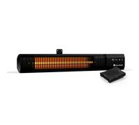 Blumfeldt Gold Bar Smart 2000W Stufa Infrarossi da Parete Nero