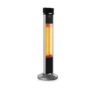 Blumfeldt Heat Guru 2000W Riscaldatore Infrarossi da Esterno Argento/Nero
