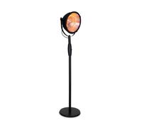 Blumfeldt Heatspot 2100W Riscaldatore Infrarossi da Esterno Nero