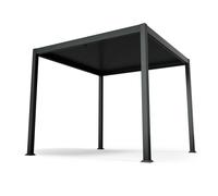 Blumfeldt LuminaHaven 3x3m Pergola Bioclimatica Nero