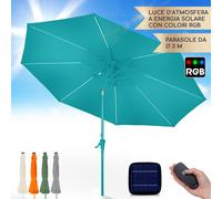 Blumfeldt Ombrellone Blumfeldt Calais con luce al LED