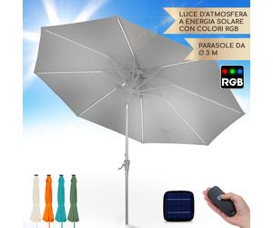 Blumfeldt Ombrellone Blumfeldt Calais con luce al LED