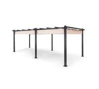 Blumfeldt Pantheon 3x6m Pergola Nera/Crema