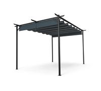 Blumfeldt Pantheon Robust 3x4m Pergola Grigio Scuro