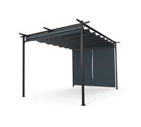 Blumfeldt Pantheon Robust 3x4m Pergola Grigio Scuro