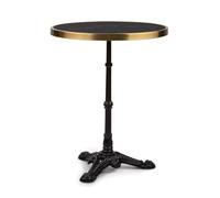 Patras Lux Tavolino da bistr con tre gambe d'appoggio piano in mar 57,5 cm altezza 72 cm