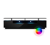 Blumfeldt Perth - Lowboard, mobile porta TV, 195 x 44 x 50 cm, LED
